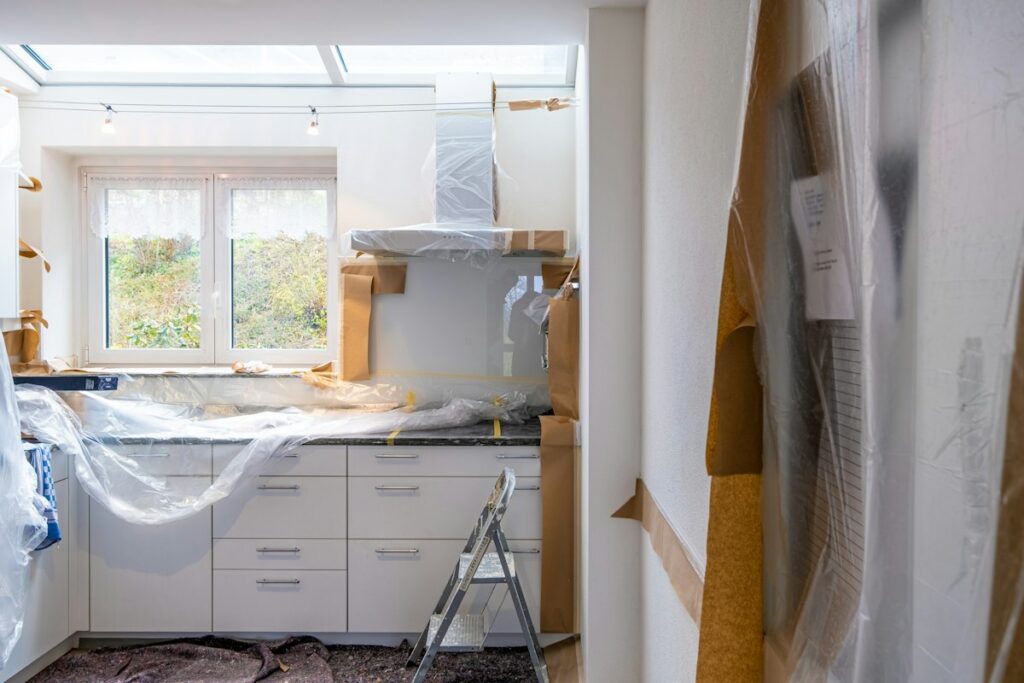 Cuisine en rénovation